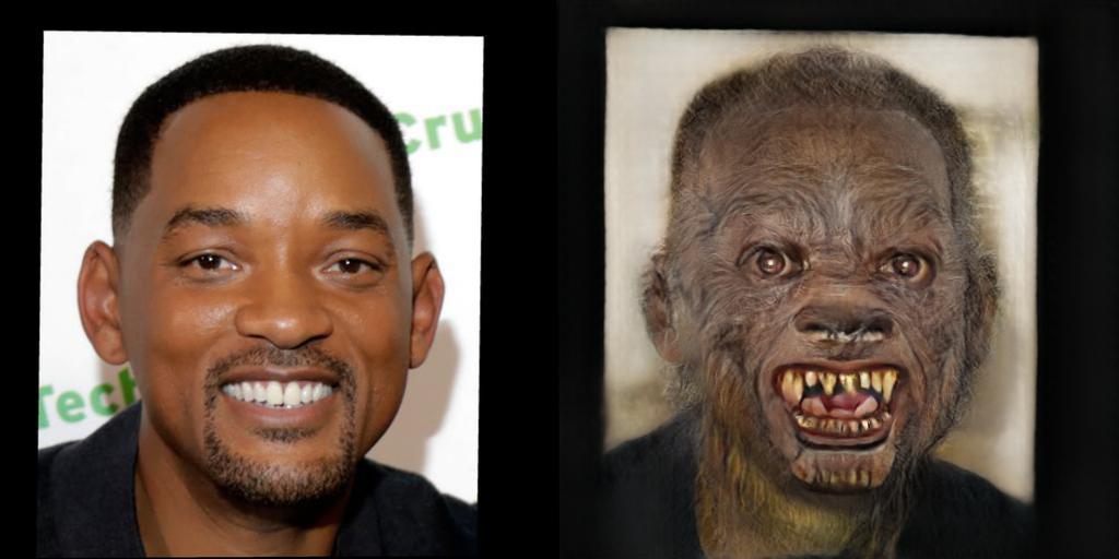 Will Smith as a Werewolf